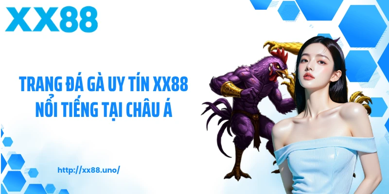 Trang đá gà uy tín XX88 nổi tiếng tại châu Á